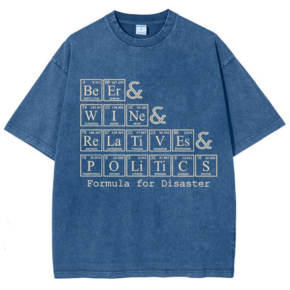 Formula For Disaster Vintage Distressed T-shirt
