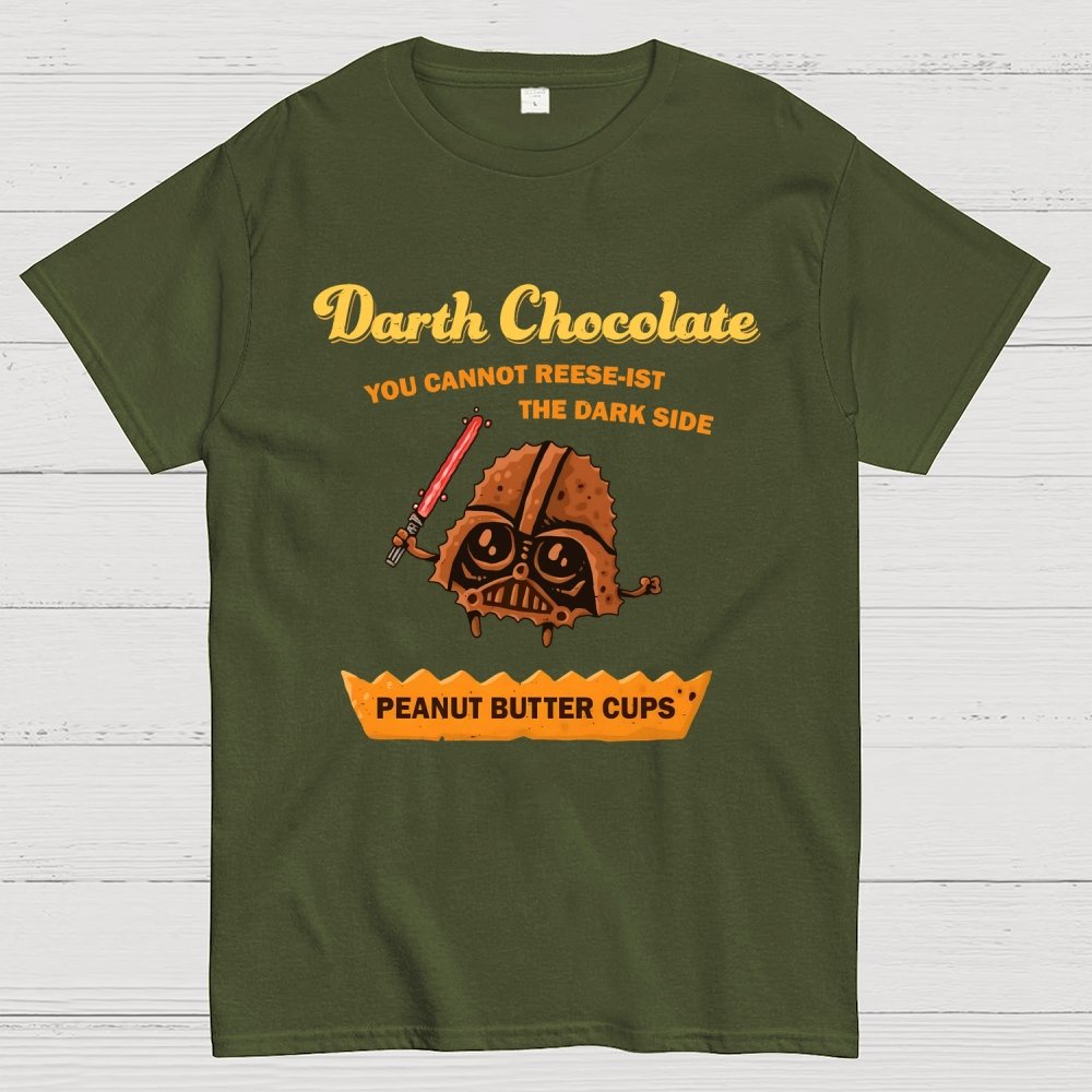 Dart Chocolate Peanut Butter Cups Unisex Geek T-Shirt