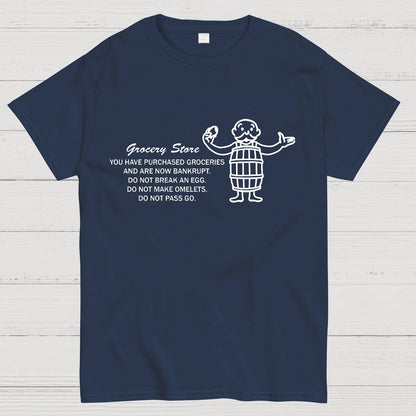 Chance on Eggs Pass Go Geek T-Shirt