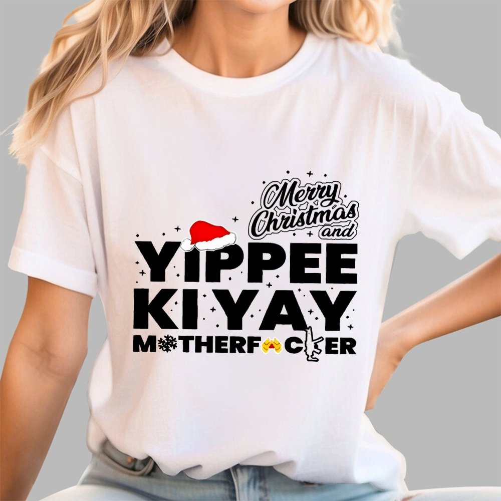 Merry Christmas and yippee ki yay motherf*cker Geek T-Shirt