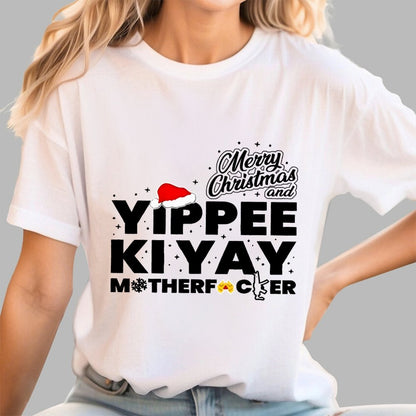 Merry Christmas and yippee ki yay motherf*cker Geek T-Shirt