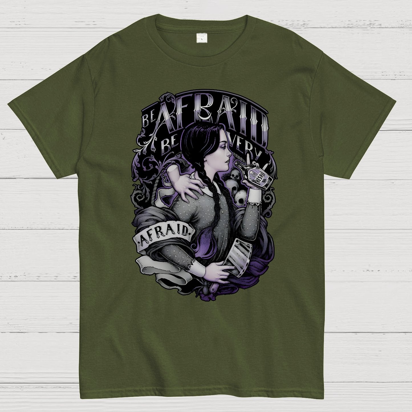 Be Afraid Geek T-Shirt