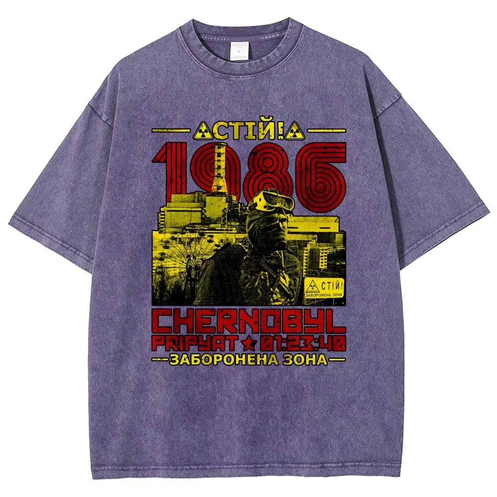 Chernobyl 1986 Vintage Distressed T-shirt