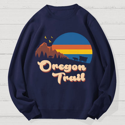 Oregon You Have Died Geek Cotton Sweatshirt