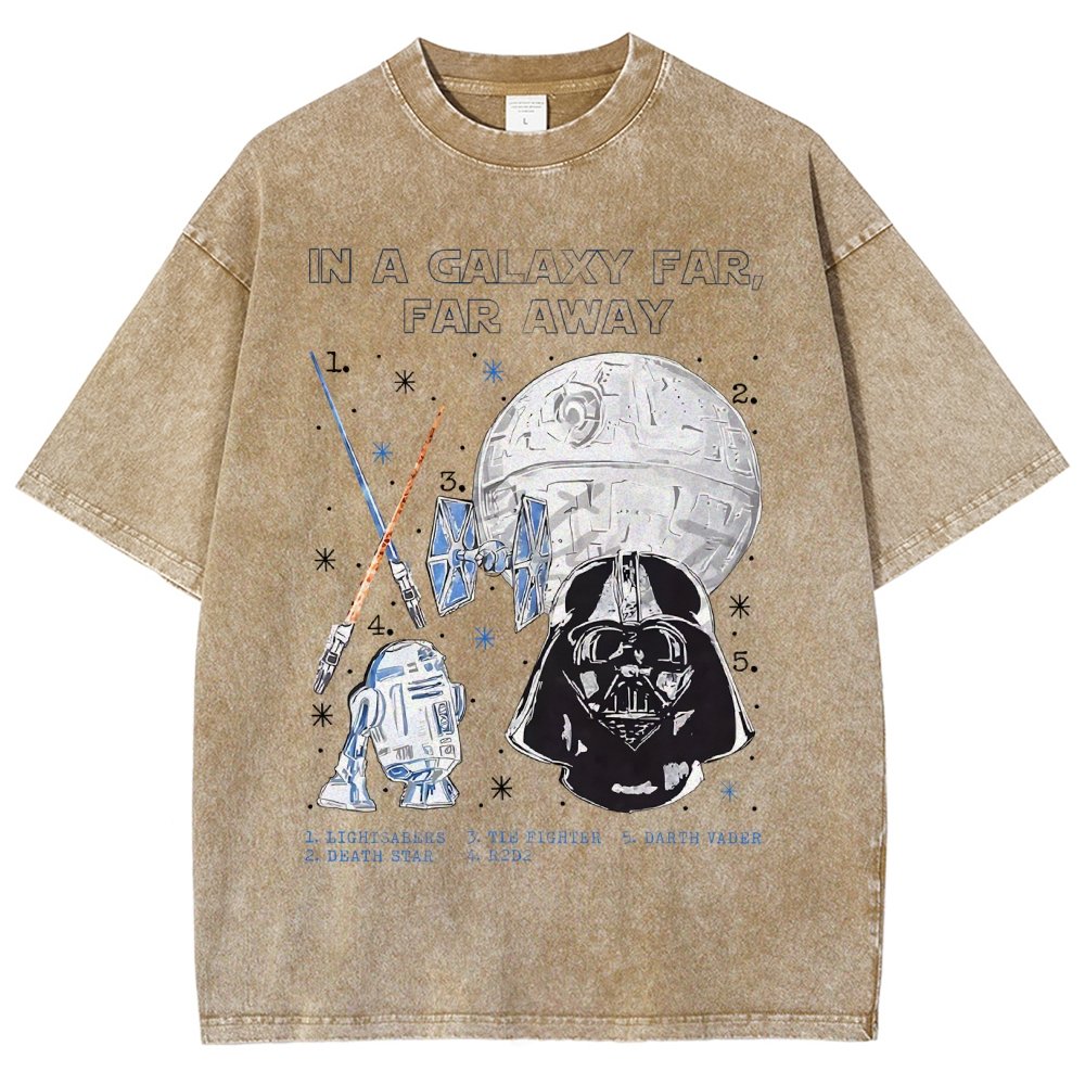 In A Mysterious Galaxy Vintage Distressed T-shirt