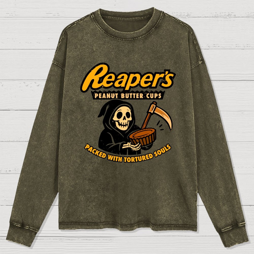 Reaper's Cup Washed Long Sleeve Tee