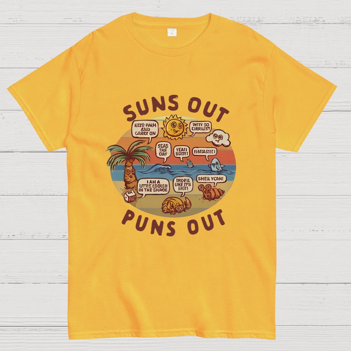 Suns out, Puns Out Nerdy T-Shirt