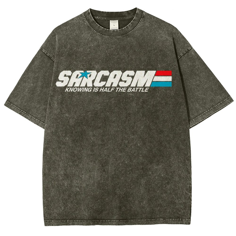 A Real Sarcastic Hero Vintage Distressed T-shirt