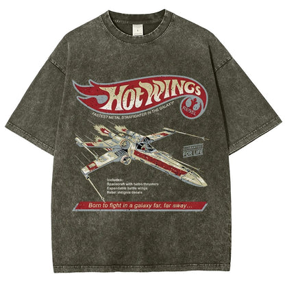 Hot Wings Vintage Distressed T-shirt
