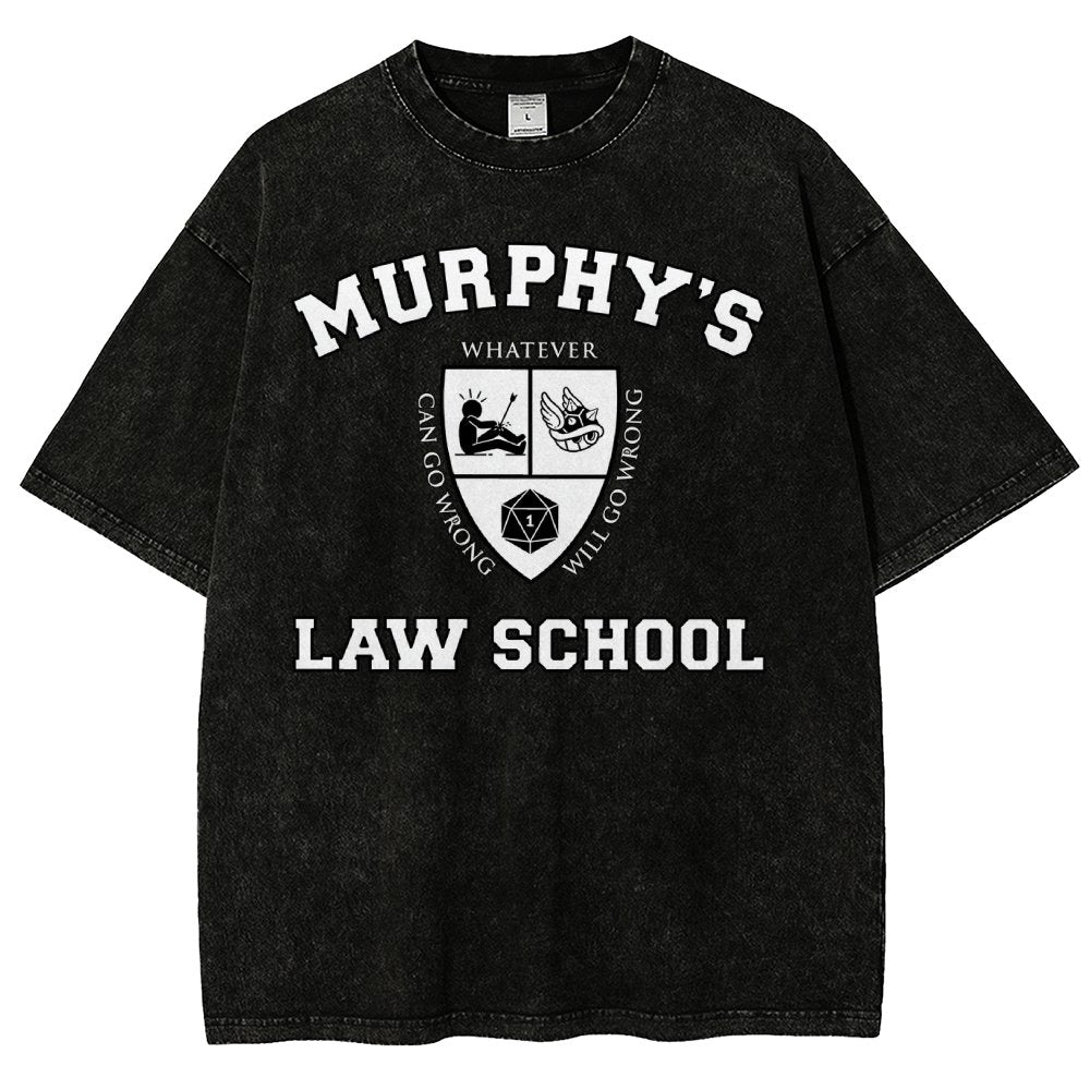 Murphy's Law School - Class of 2025 Vintage Distressed T-shirt