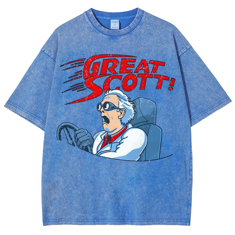 Time Racer Vintage Distressed T-shirt