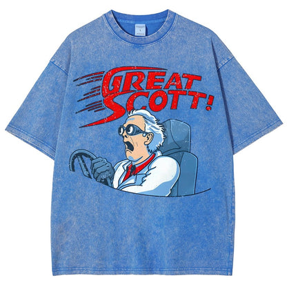Time Racer Vintage Distressed T-shirt
