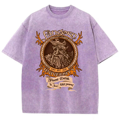 Elden University Vintage Distressed T-shirt