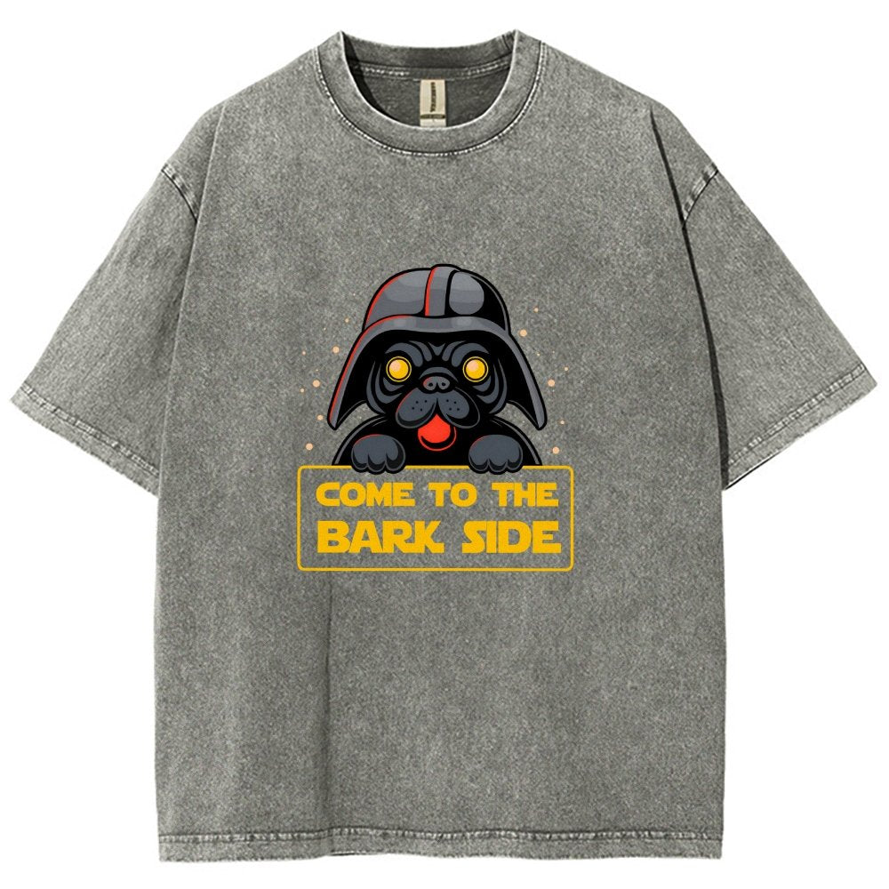 Come To The Bark Side Vintage Distressed T-shirt