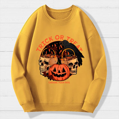 Choose Your Fate Geek Cotton Sweatshirt