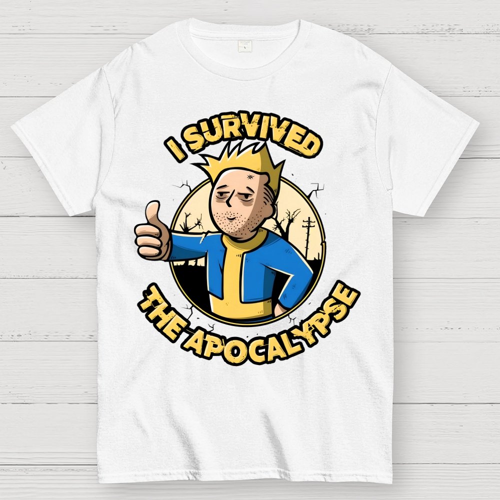 I Survived Sarcasm Funny Geek T-Shirt