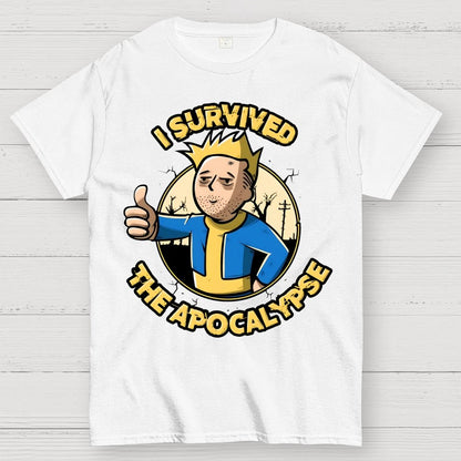 I Survived Sarcasm Funny Geek T-Shirt