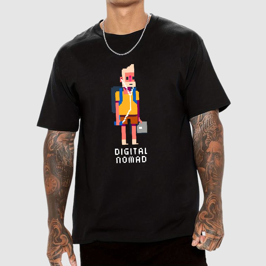 Digital Nomad Geek T-Shirt
