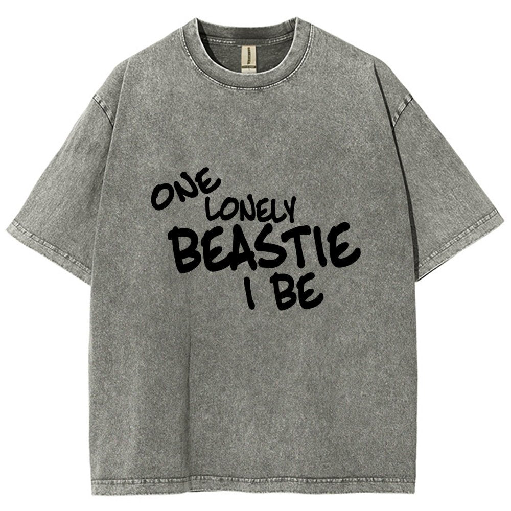 One Lonely Creature I Be Vintage Distressed T-shirt