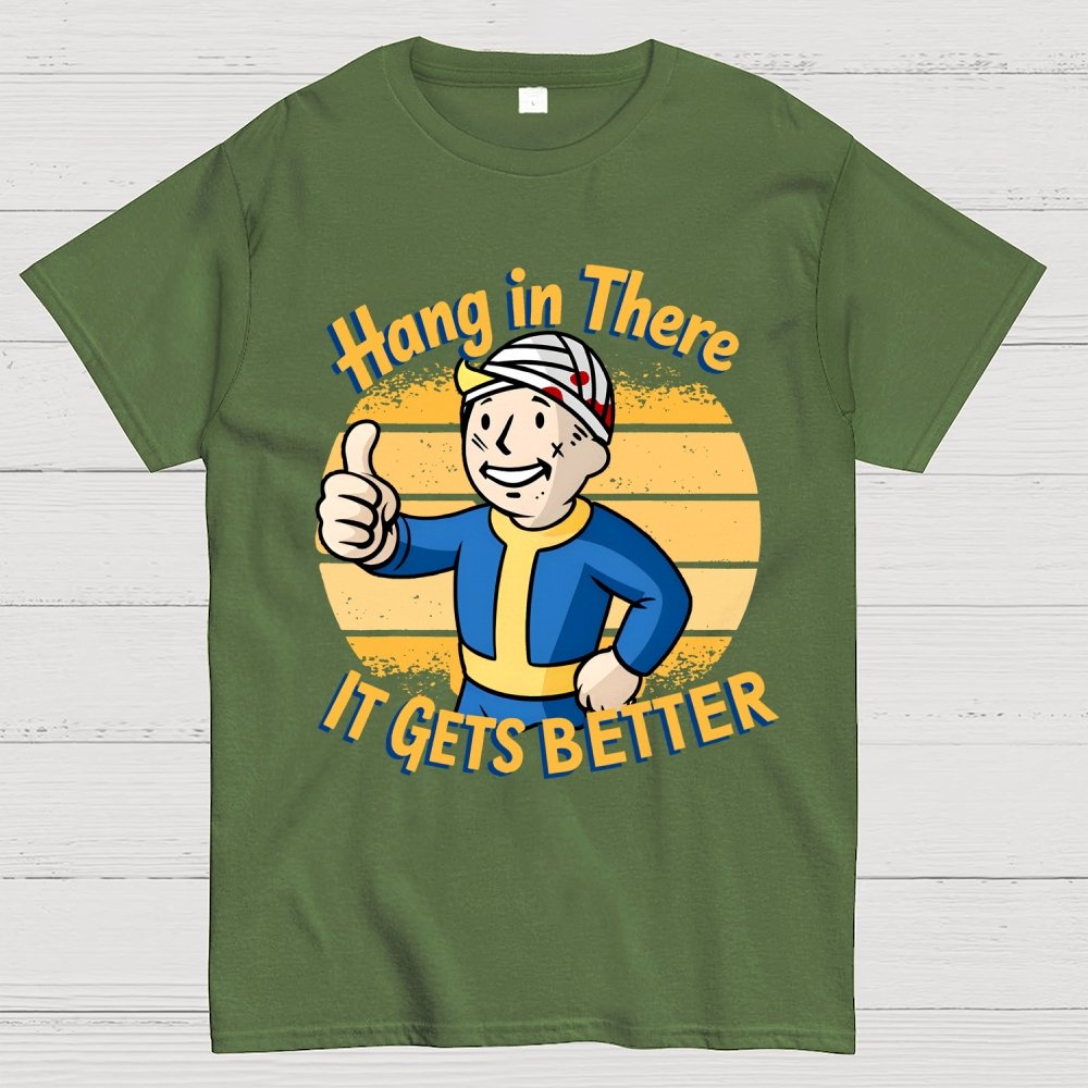 Hang In There  It Gets Better Geek T-Shirt