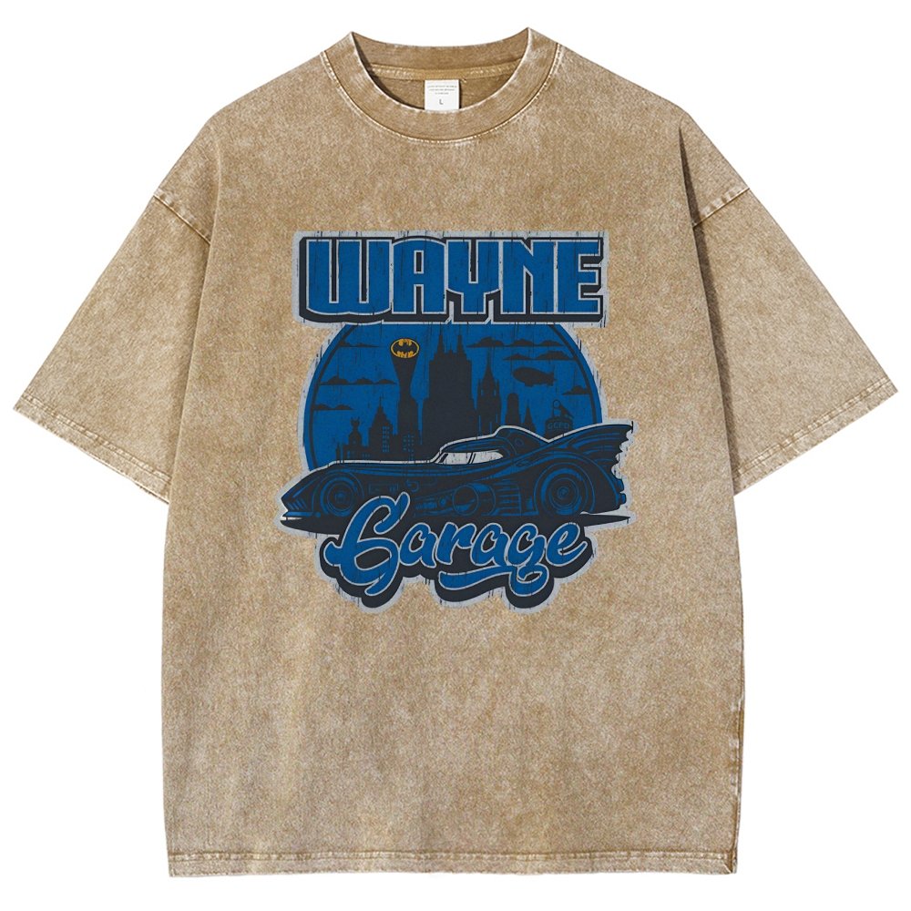 Wayne Garage Vintage Distressed T-shirt