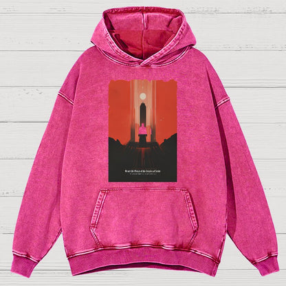 Syrinx Temple Priest Vintage Distressed Hoodie
