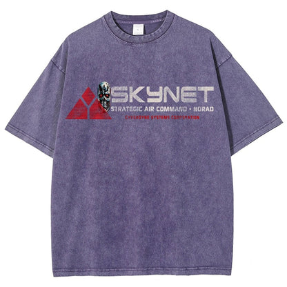 Cybernet SAC NORAD Vintage Distressed T-shirt