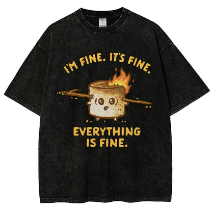 A Fine Camping Trip Vintage Distressed T-shirt