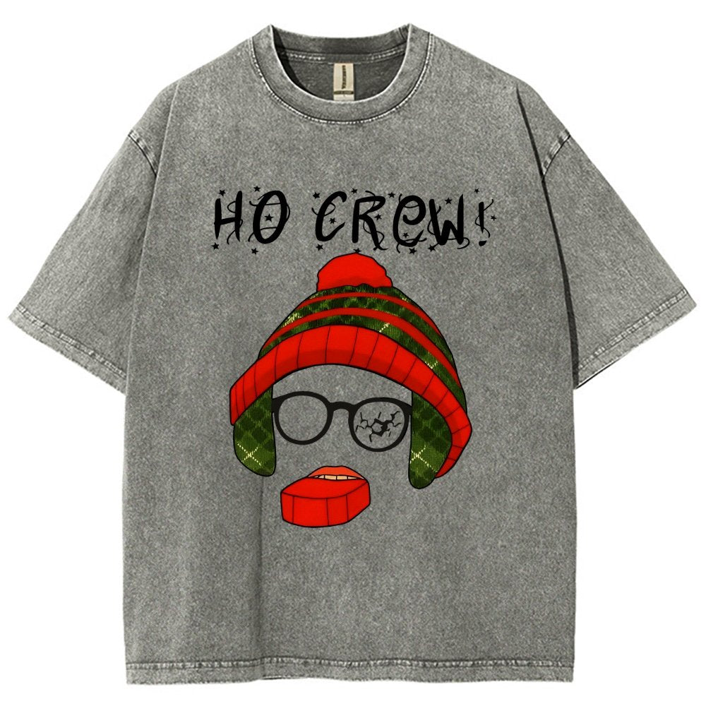Ho Crew Oh Fudge Holiday Vintage Distressed T-shirt