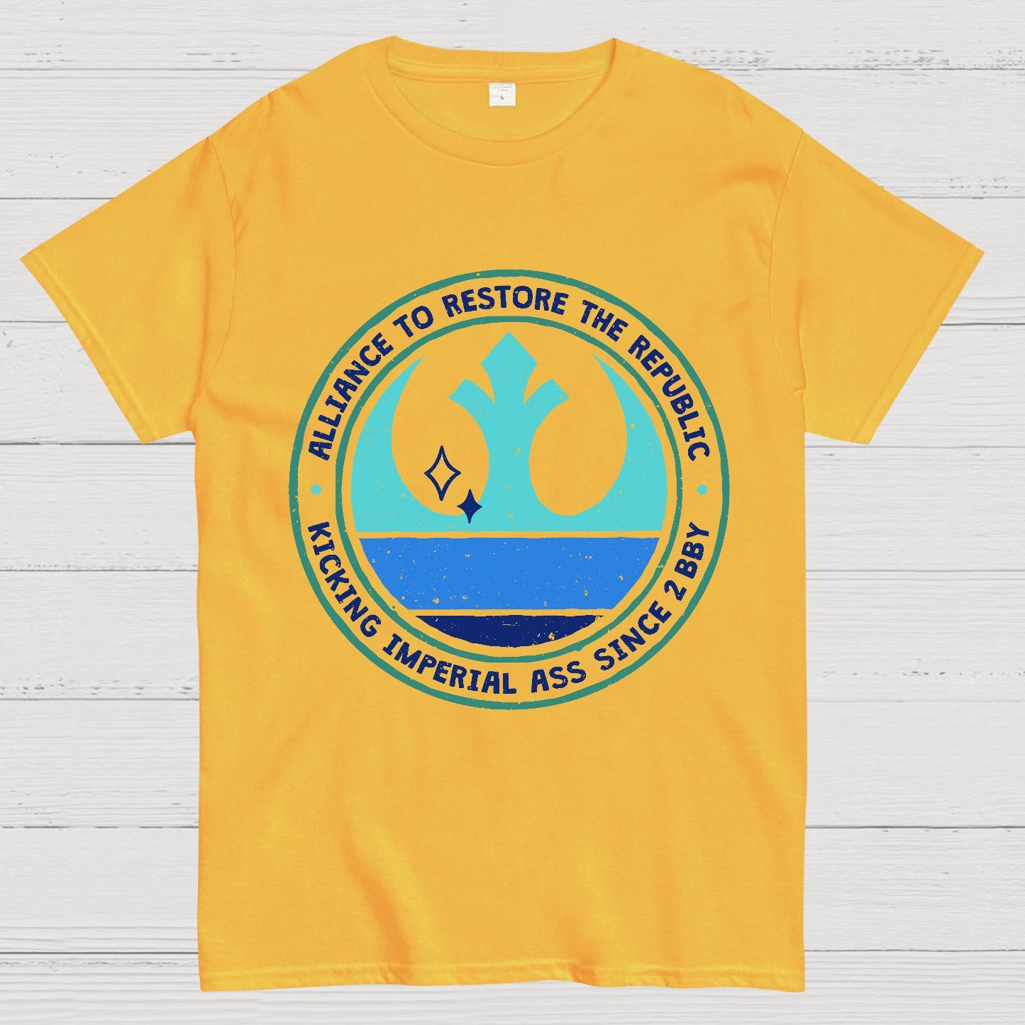 Kicking Galactic Ass Geek T-Shirt