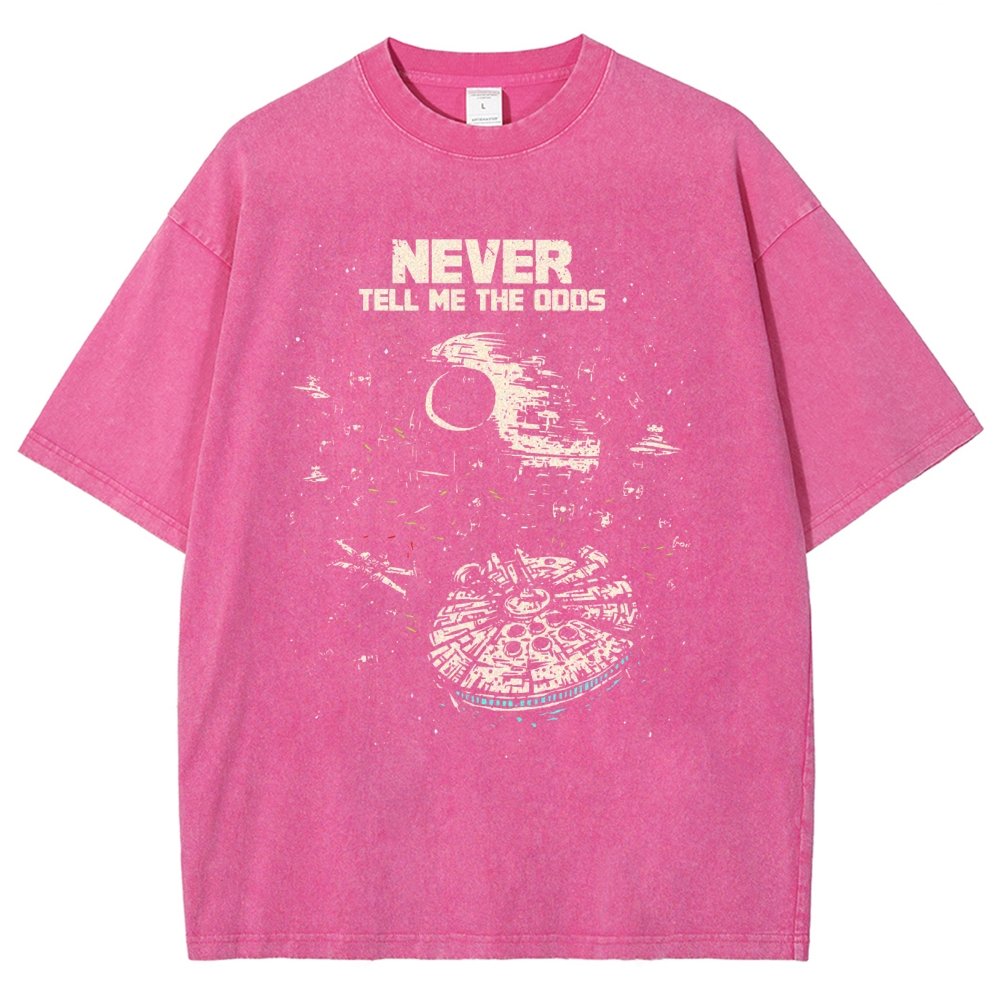 Never tell me the odds  Vintage Distressed T-shirt