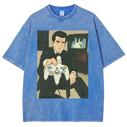Come Play Retro Games Vintage Distressed T-shirt
