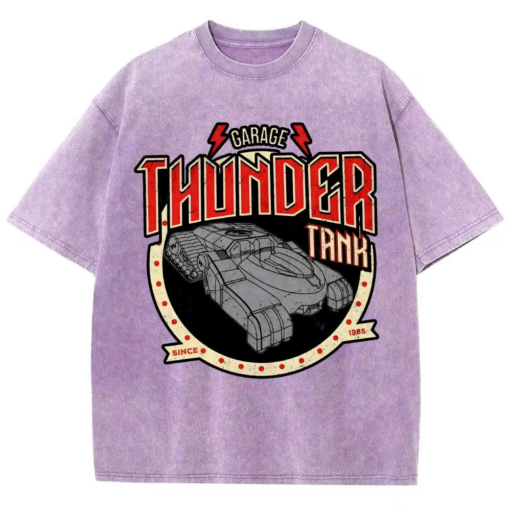 Thunder Tank Garage Buy Now Vintage Distressed T-shirt