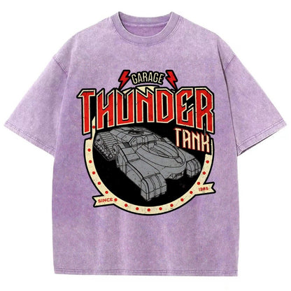 Thunder Tank Garage Buy Now Vintage Distressed T-shirt