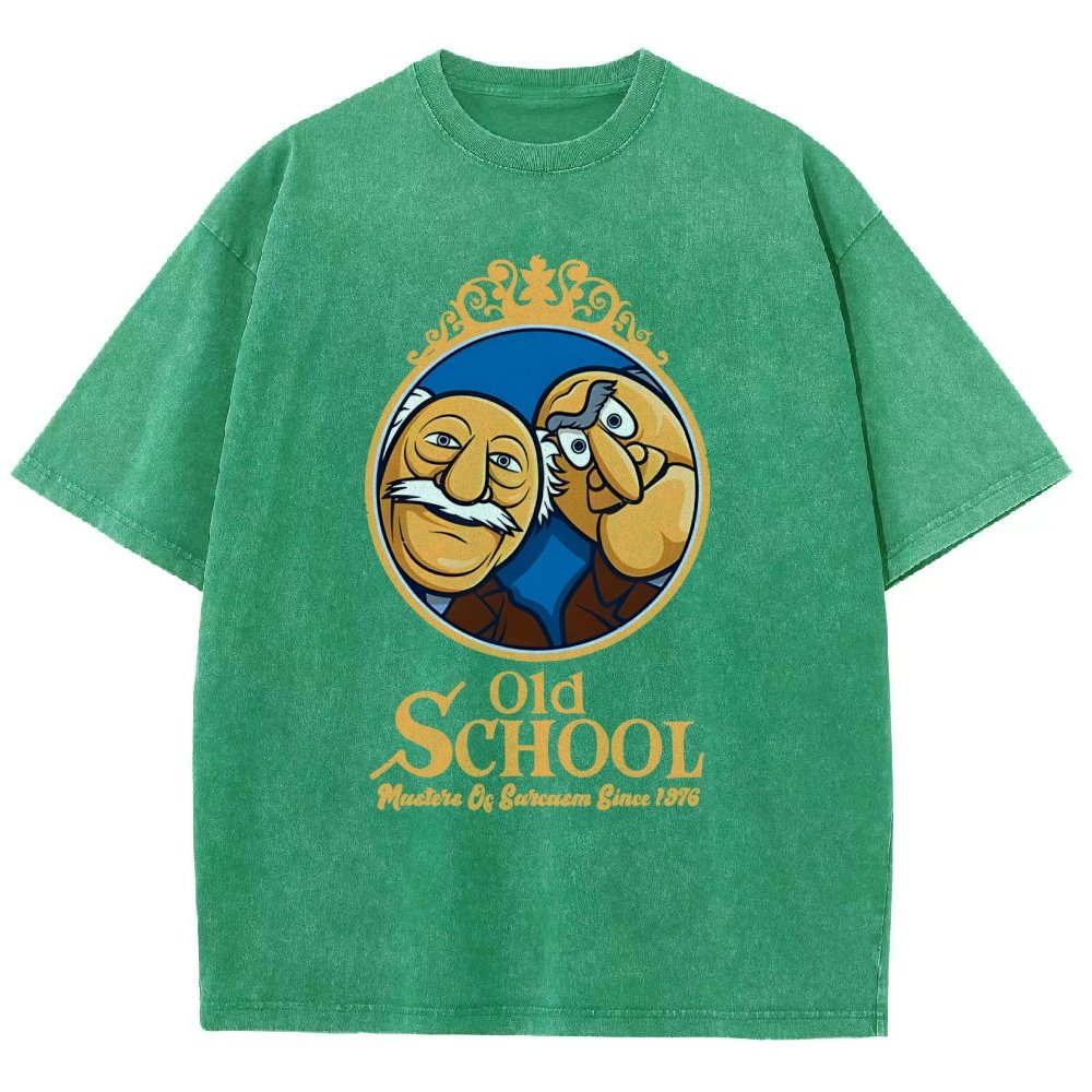 Old School Vintage Distressed T-shirt