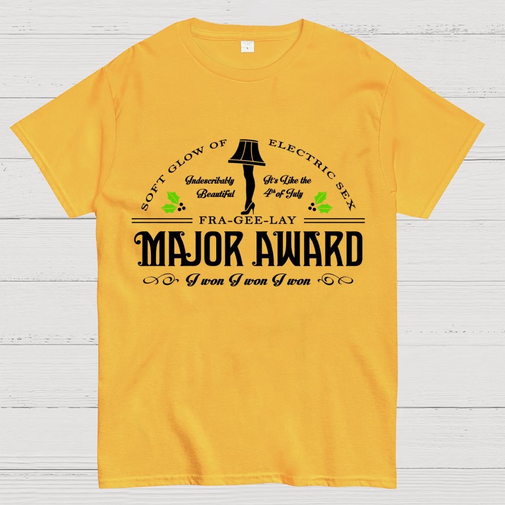FRA-GEE-LAY  Leg Lamp Decor  Funny Christmas Geek T-Shirt