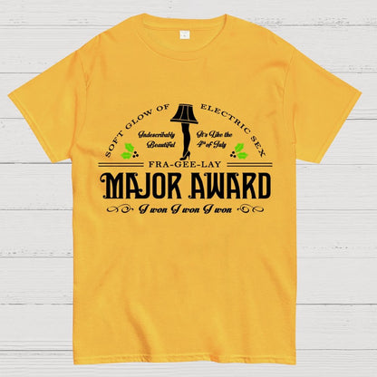 FRA-GEE-LAY  Leg Lamp Decor  Funny Christmas Geek T-Shirt