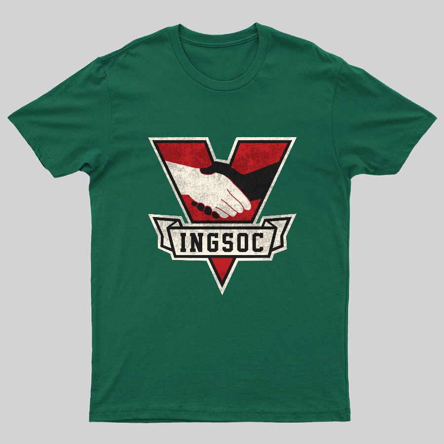 1984 George Orwell Ingsoc Geeky T-Shirt