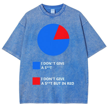 I Don't Give A S**t Vintage Distressed T-shirt
