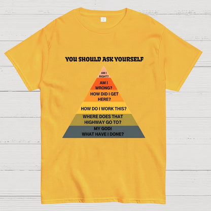 You Should Ask Yourself Geek T-Shirt