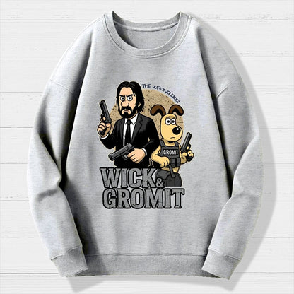 The Wrong Dog Geek Cotton Sweatshirt