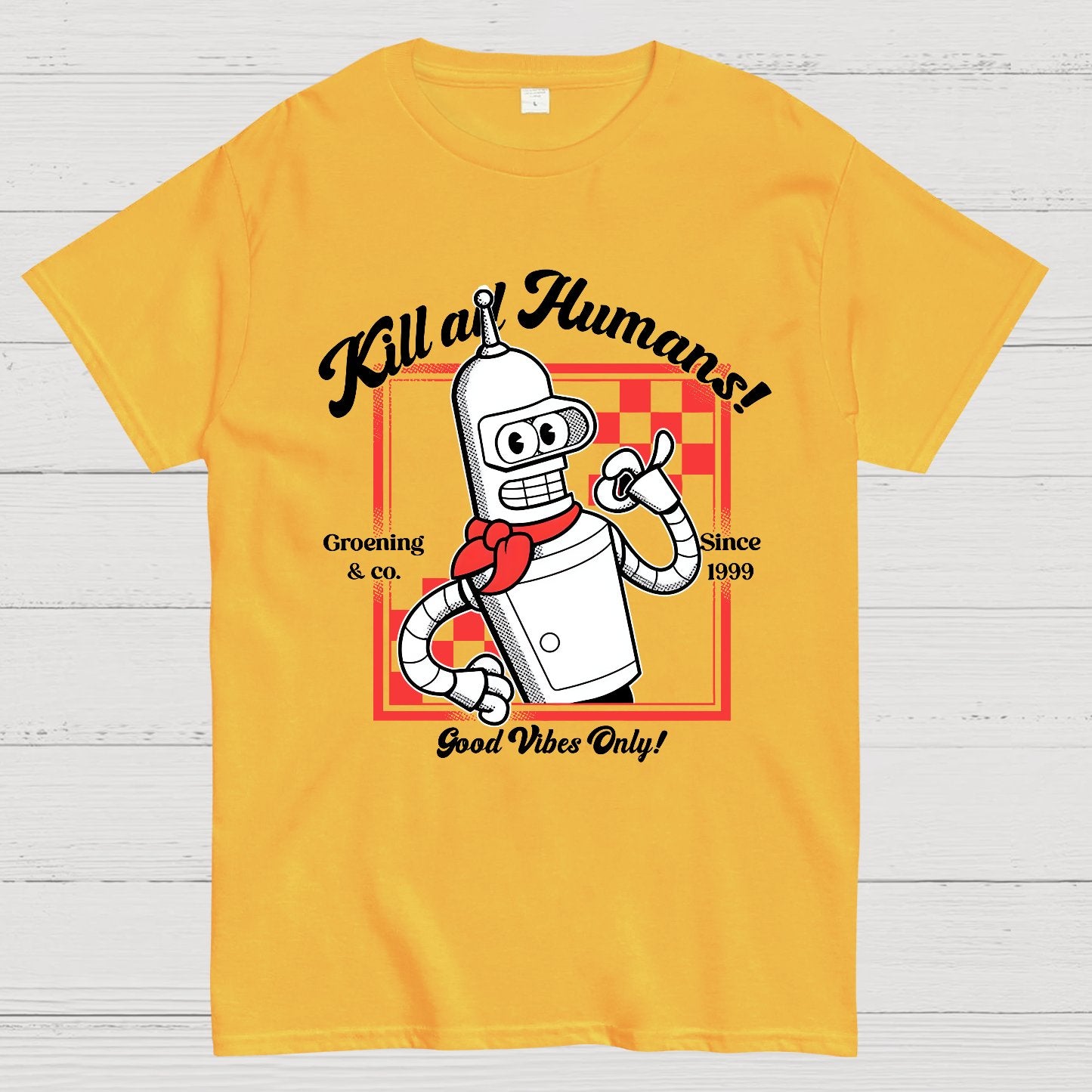 Kill All Humans Geek T-Shirt