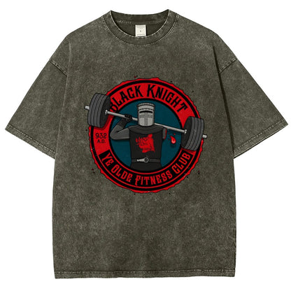 Ye Olde Fitness Club Vintage Distressed T-shirt
