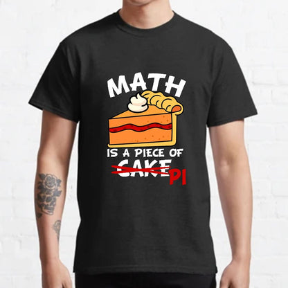 Math Is A Piece Of Cake Geeky T-Shirt
