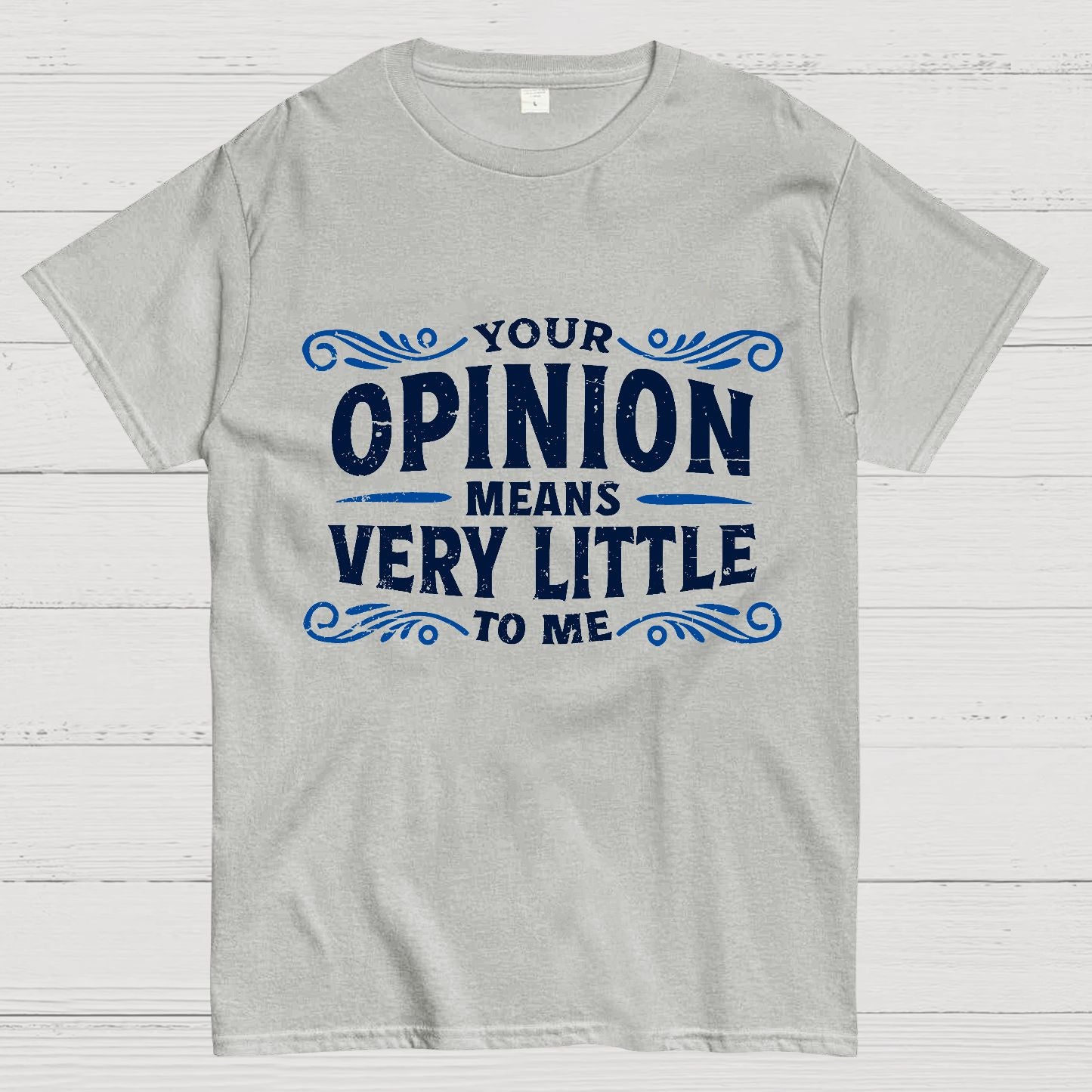 Your Opinion Means Very Little Geek T-Shirt