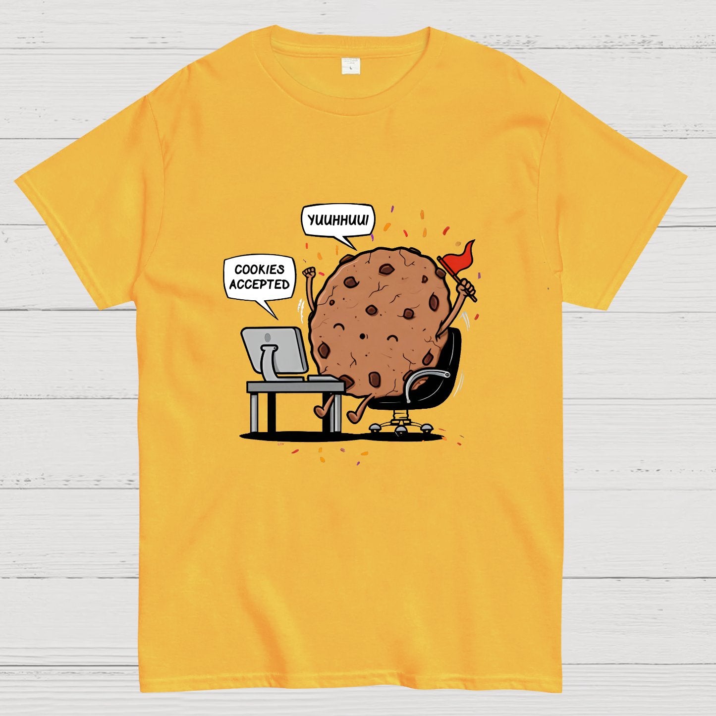 Cookies Accepted Nerdy T-Shirt