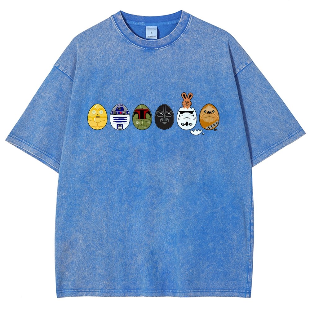 Easter Egg Vintage Distressed T-shirt