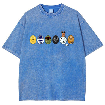 Easter Egg Vintage Distressed T-shirt