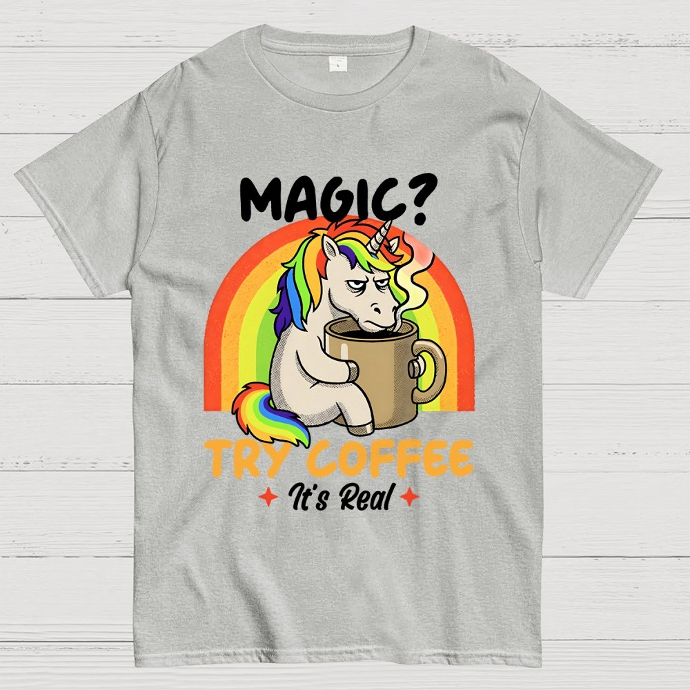 Magic Try Coffee Geek T-Shirt