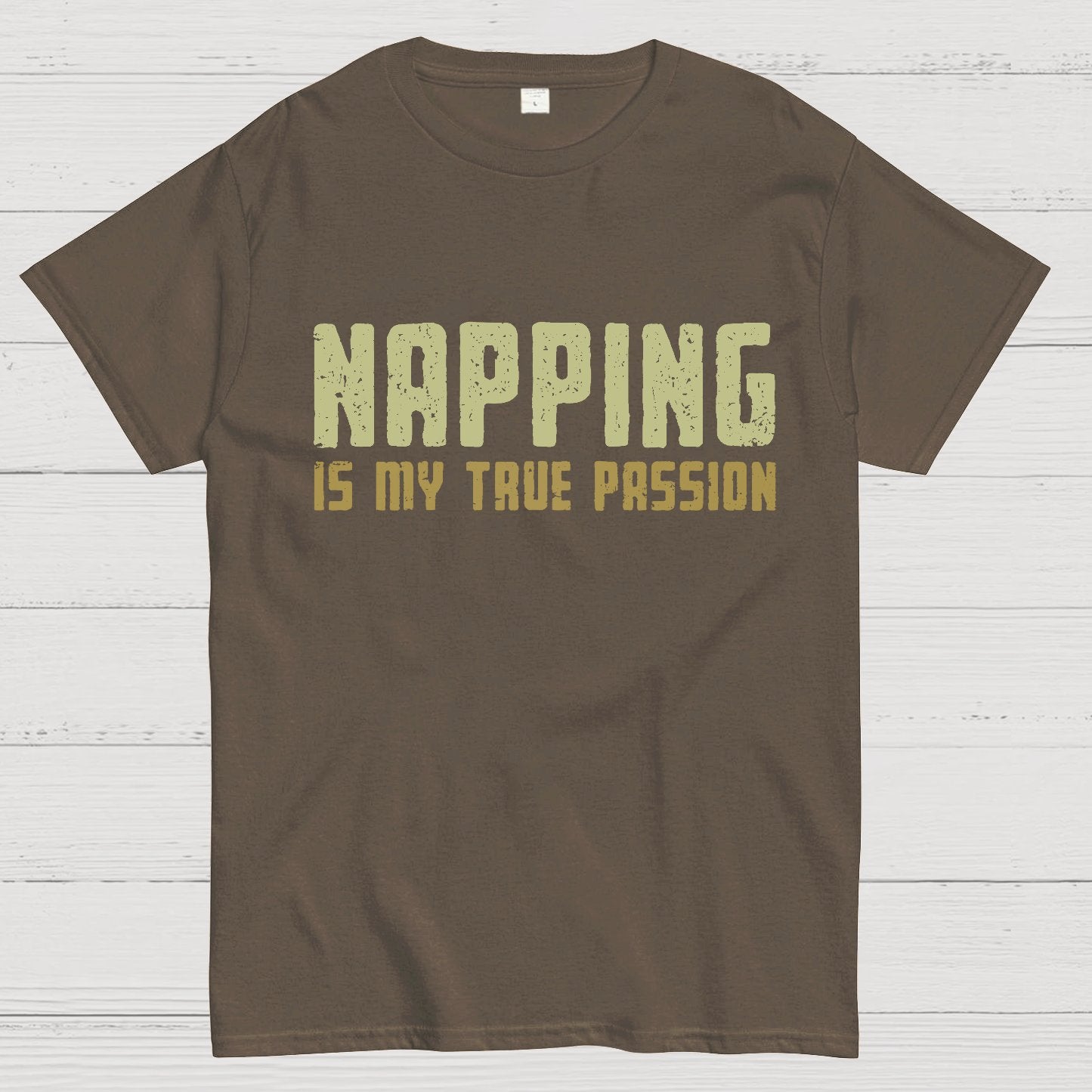 Napping is My Passion Geeky T-Shirt